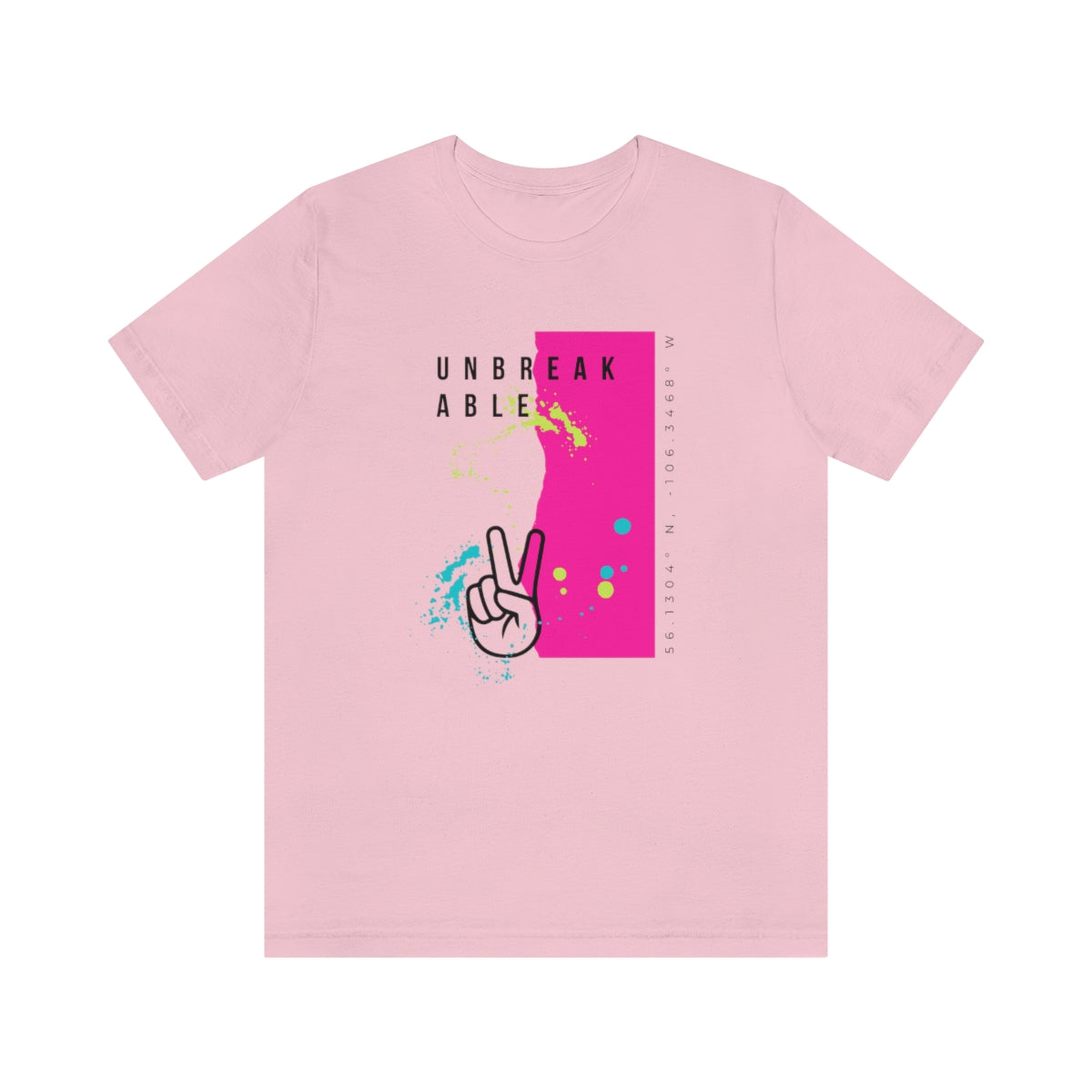 "Unbreakable" - T-shirt (U.S. version - Pink, Yellow, Light Blue, Olive, True Blue)