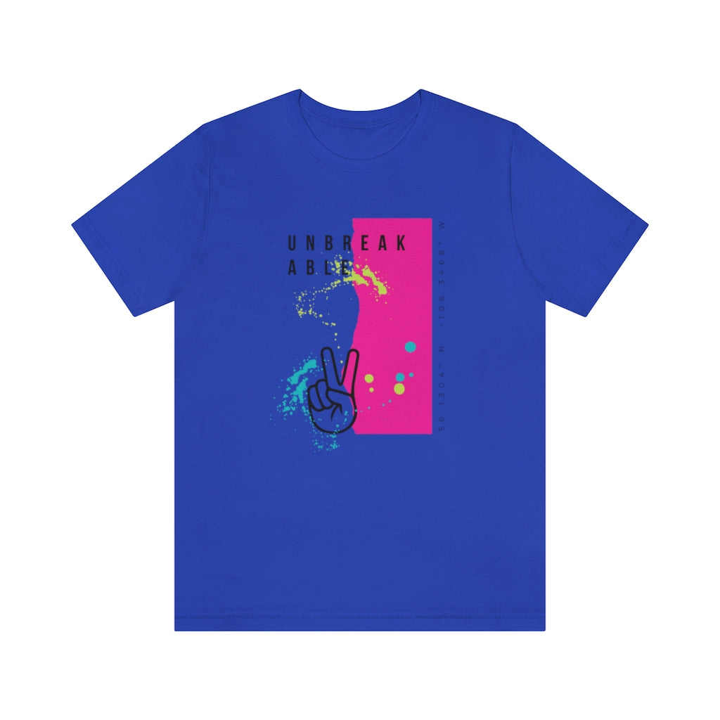 "Unbreakable" - T-shirt (Canadian version - Pink, Yellow, Light Blue, Olive, True Blue)