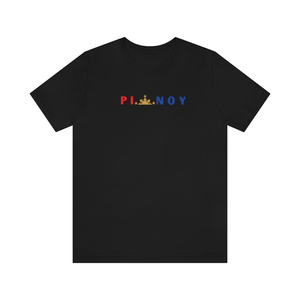 "Pinoy" - Jersey T-shirt (Black)