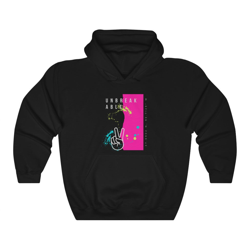 "Unbreakable" - Hoodie (U.S. version - Navy, Black, Purple)