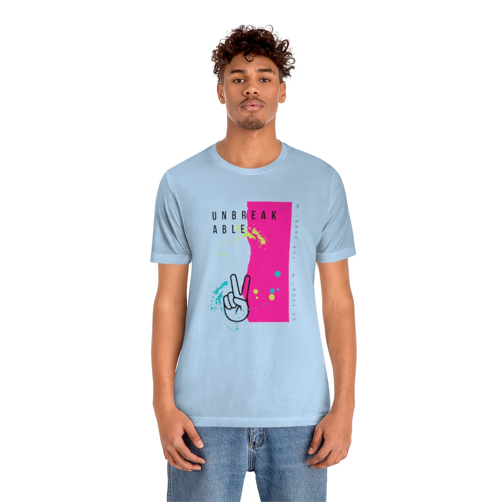 "Unbreakable" - T-shirt (Canadian version - Pink, Yellow, Light Blue, Olive, True Blue)