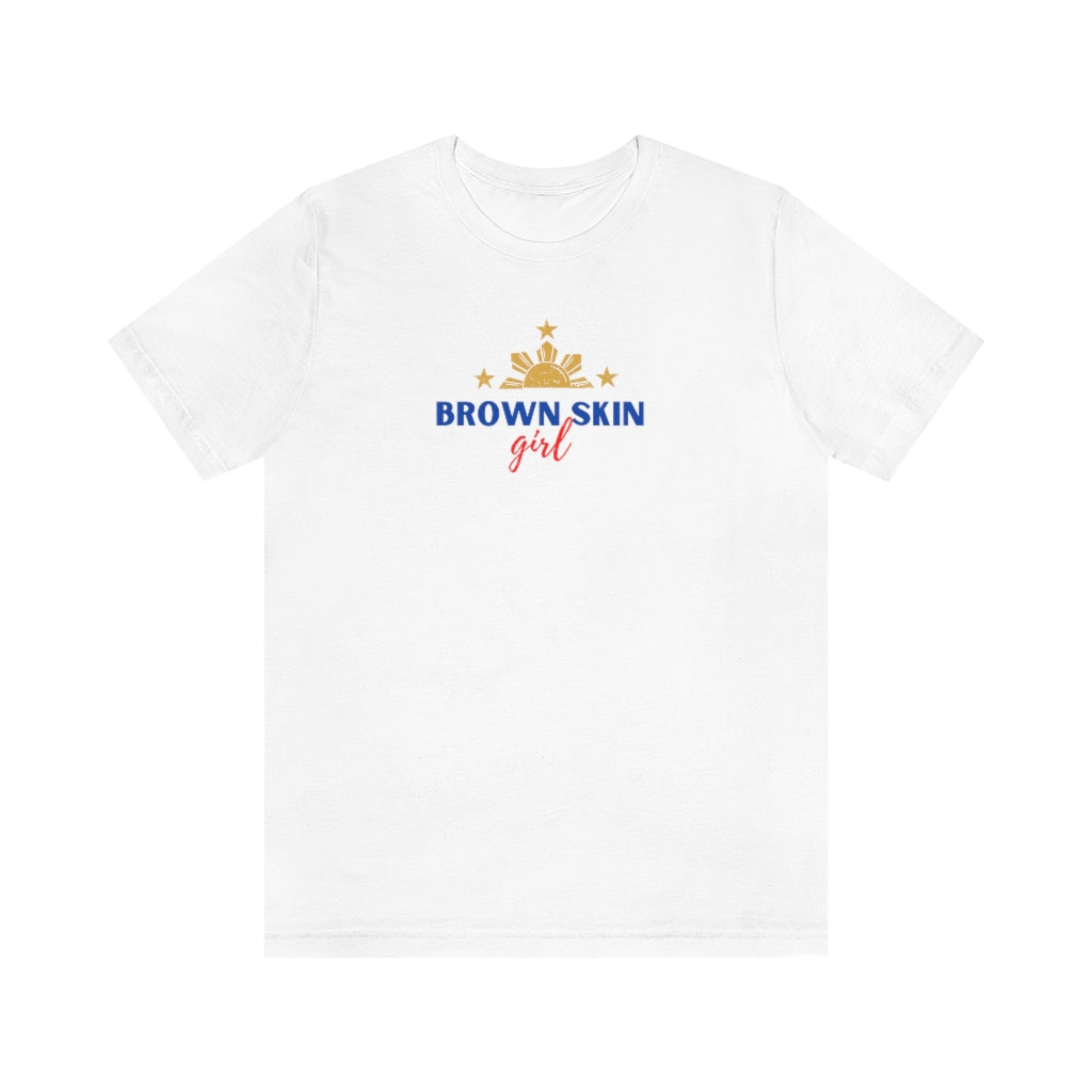 "Brown skin girl" - Women's T-Shirt (Black or White)