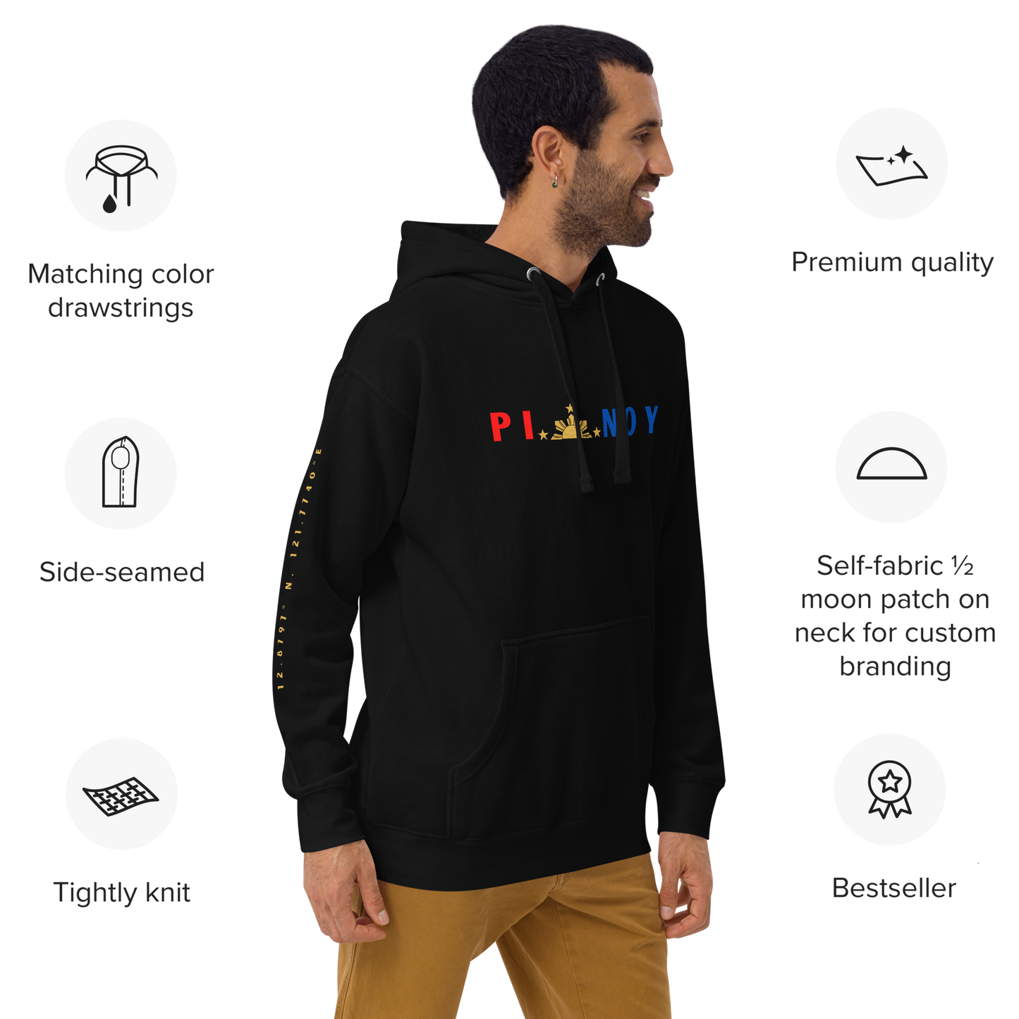 "Pinoy" - Premium Hoodie